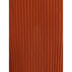 Long Knitted Skirt with narrow ribs