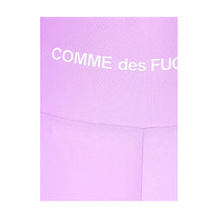 Purple Polyester Short