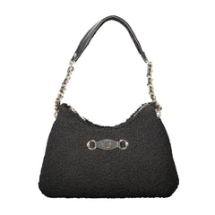 Nero Polyester Women Handbag