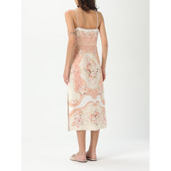 Multicolor Linen Dress