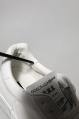 White Leather MIAMI Low Top Sneakers Shoes