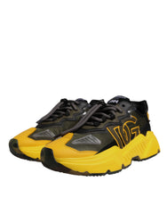 Black Yellow Daymaster Low Top Sneakers Shoes