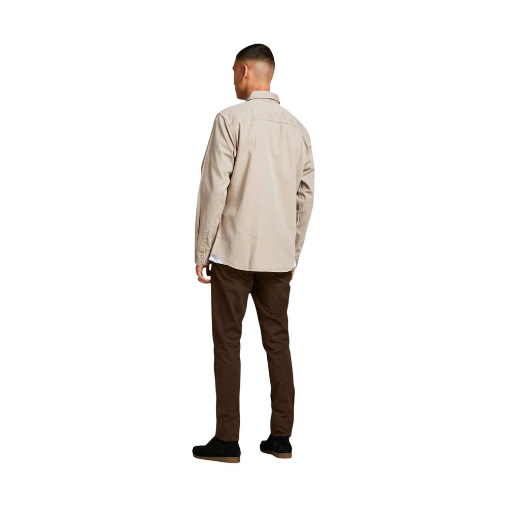 Beige Jeans Shirt