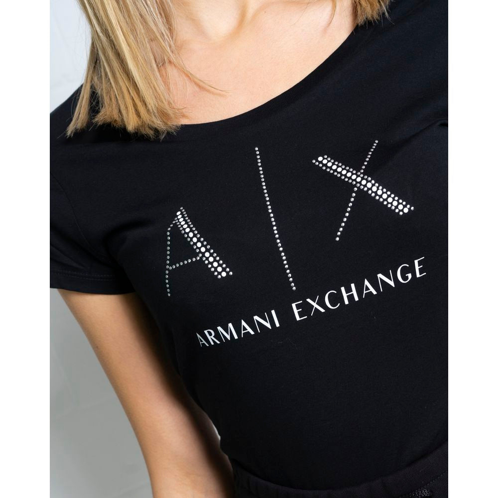 Black Cotton T-Shirt