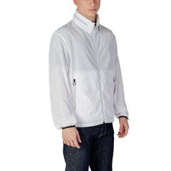 White Polyester Jackets &amp; Coat