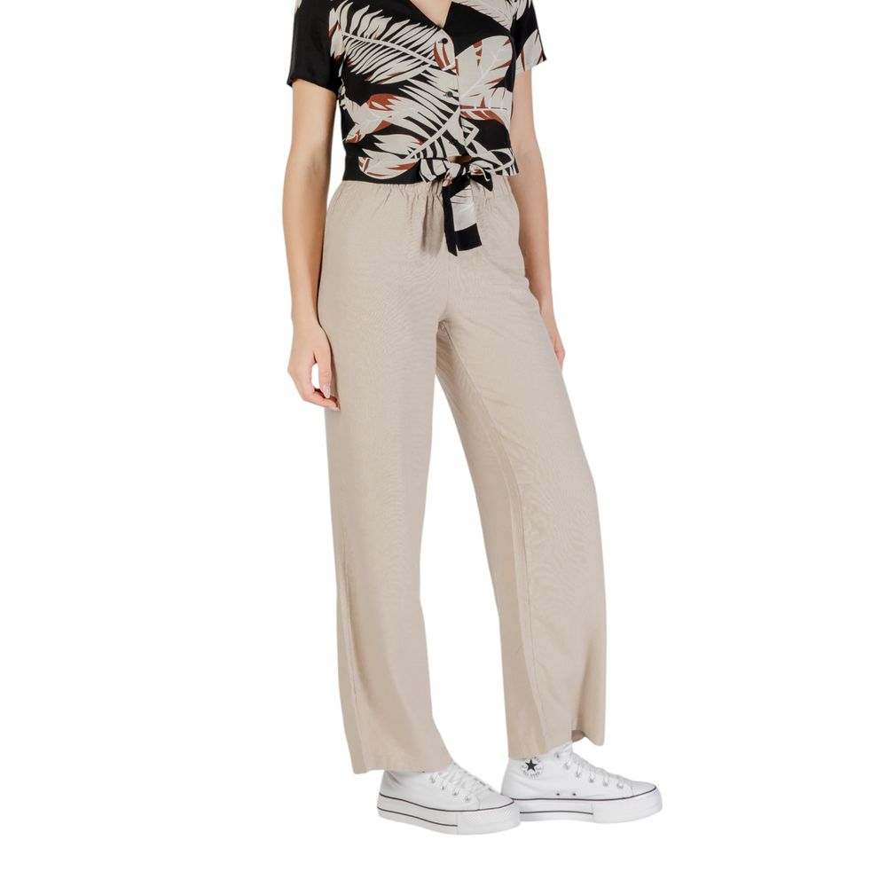 Beige Linen Pant