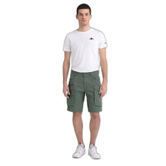 Green Cotton Bermuda