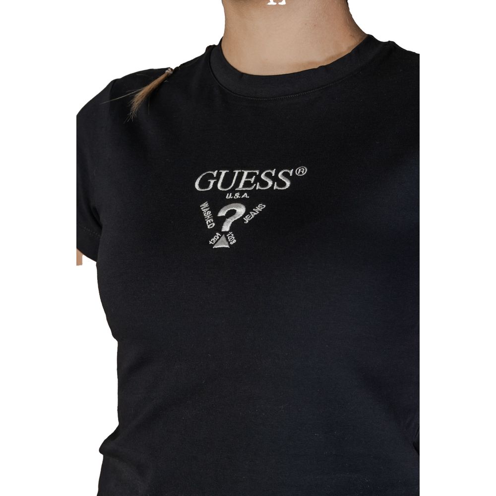 Black Cotton T-Shirt