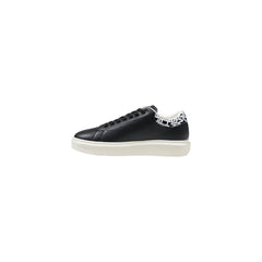 Black And White Leather Sneaker