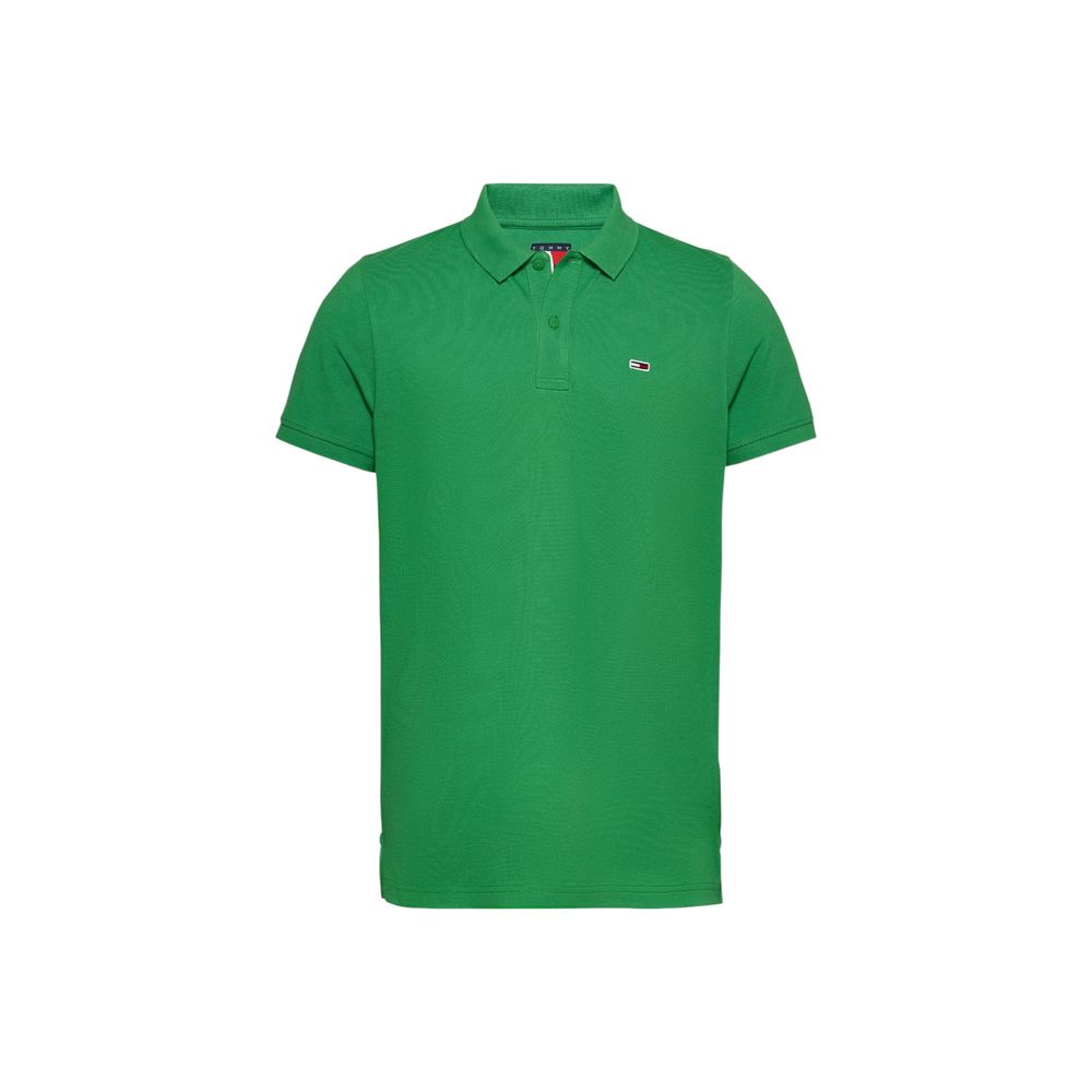 Bicolor Cotton Polo Shirt