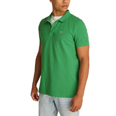 Bicolor Cotton Polo Shirt