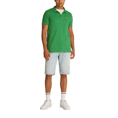 Bicolor Cotton Polo Shirt