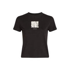Black Recycled Cotton T-Shirt