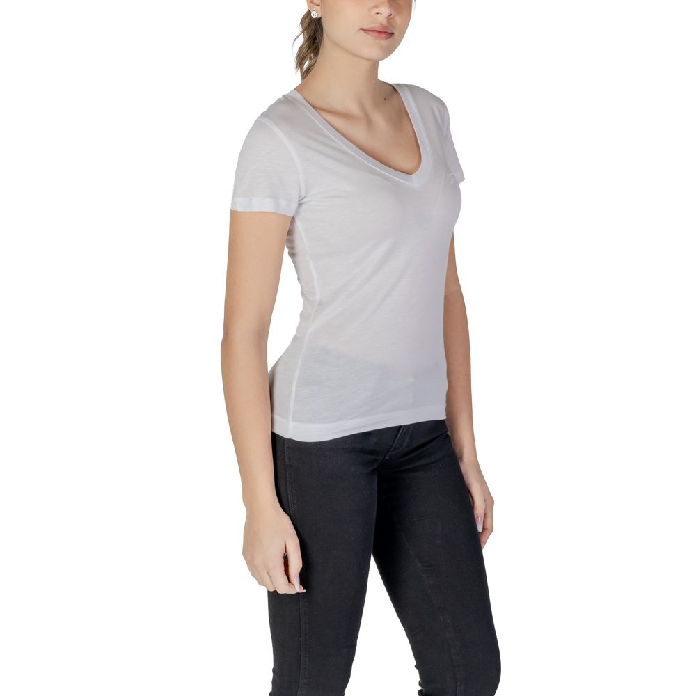 White Lyocell T-Shirt
