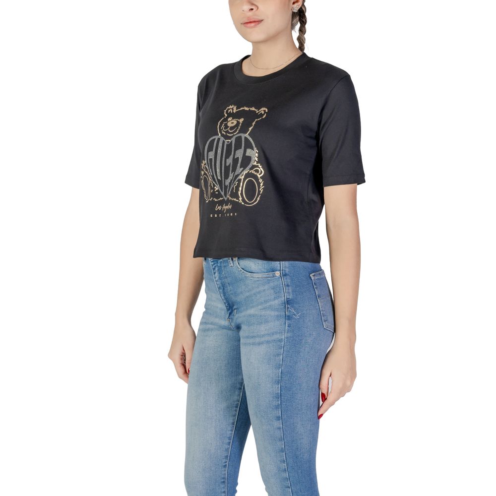 Black Cotton T-Shirt