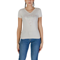 Cream Cotton T-Shirt