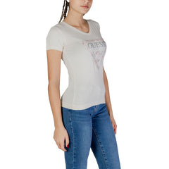 Cream Cotton T-Shirt