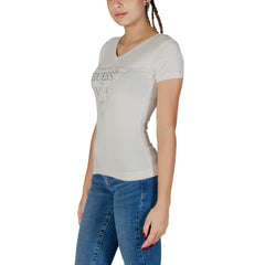 Cream Cotton T-Shirt