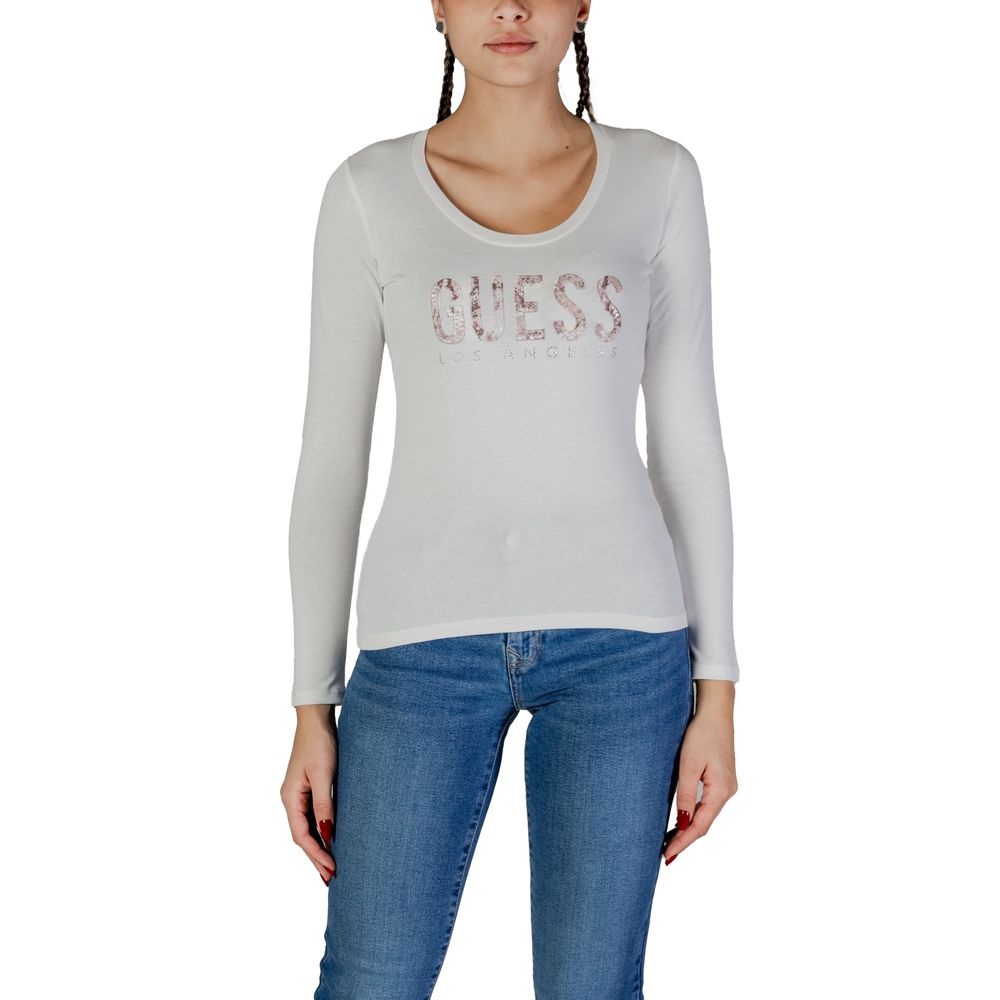 White Cotton Long Sleeve