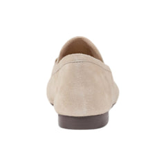 Beige Leather Platform