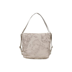 Beige Polyethylene Handbag