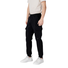 Black Cotton Joggers Workout Pant
