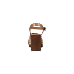 Beige Leather Sandal