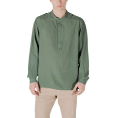 Bicolor Lyocell Shirt