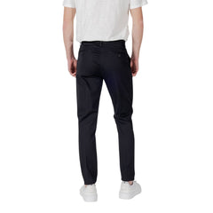 Black Cotton Skinny Pant