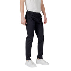 Black Cotton Skinny Pant