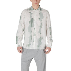 Bicolor Viscose Pattern Shirt