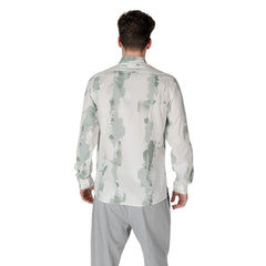 Bicolor Viscose Pattern Shirt