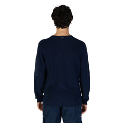 Blue Cotton Sweatshirt