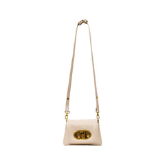 Beige Polyethylene Handbag