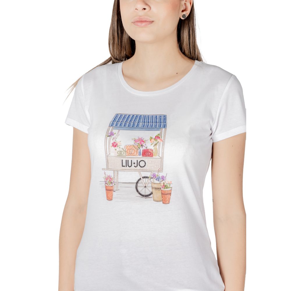 Bicolor Cotton T-Shirt
