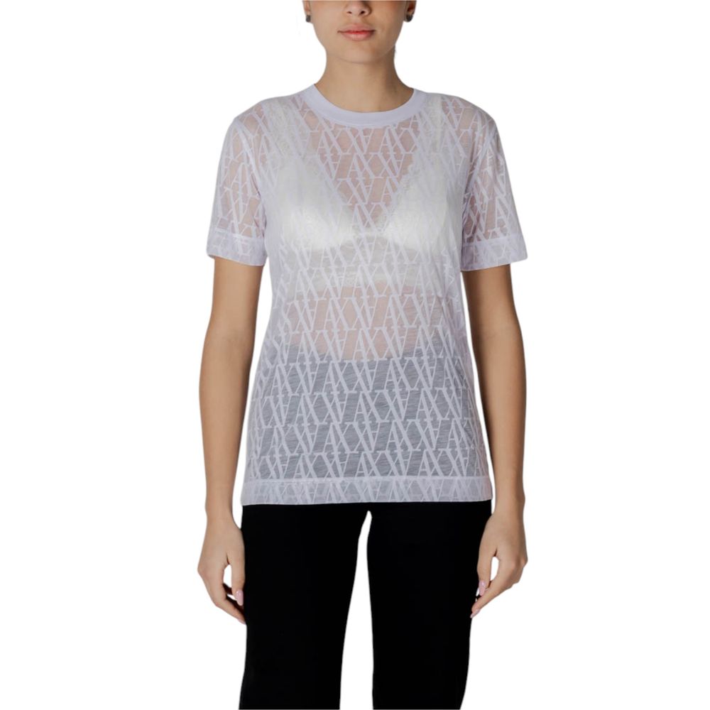 White Polyester T-Shirt