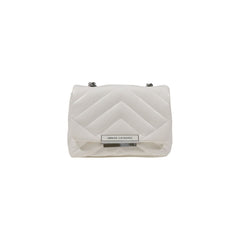White Polyester Handbag