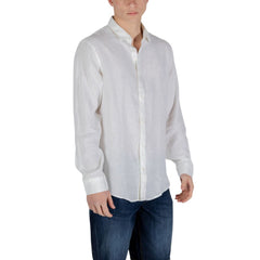 White Linen Dress Shirt