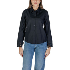 Black Cotton Blouse