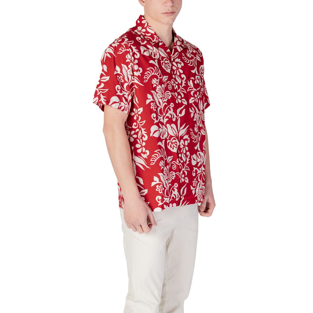 Red Cotton Shortsleeve