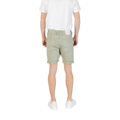 Green Cotton Bermuda