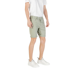 Green Cotton Bermuda