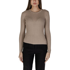 Beige Recycled Polyester Sportswear