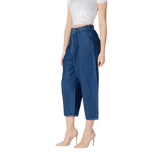 Blue Cotton Jeans Denim