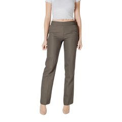 Bicolor Cotton Casual Pants