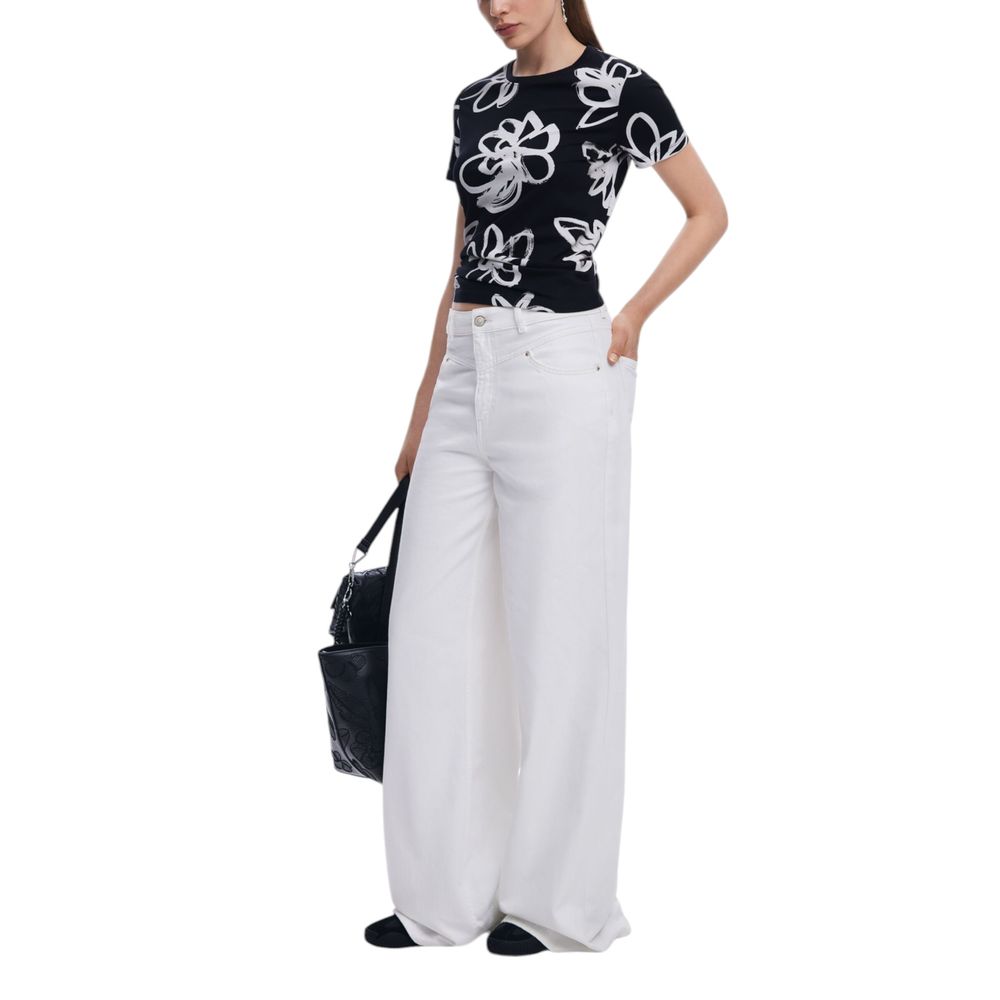 Black Cotton T-Shirt