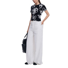 Black Cotton T-Shirt
