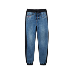 Black Cotton Mom Jean