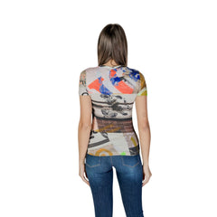Beige Viscose T-Shirt