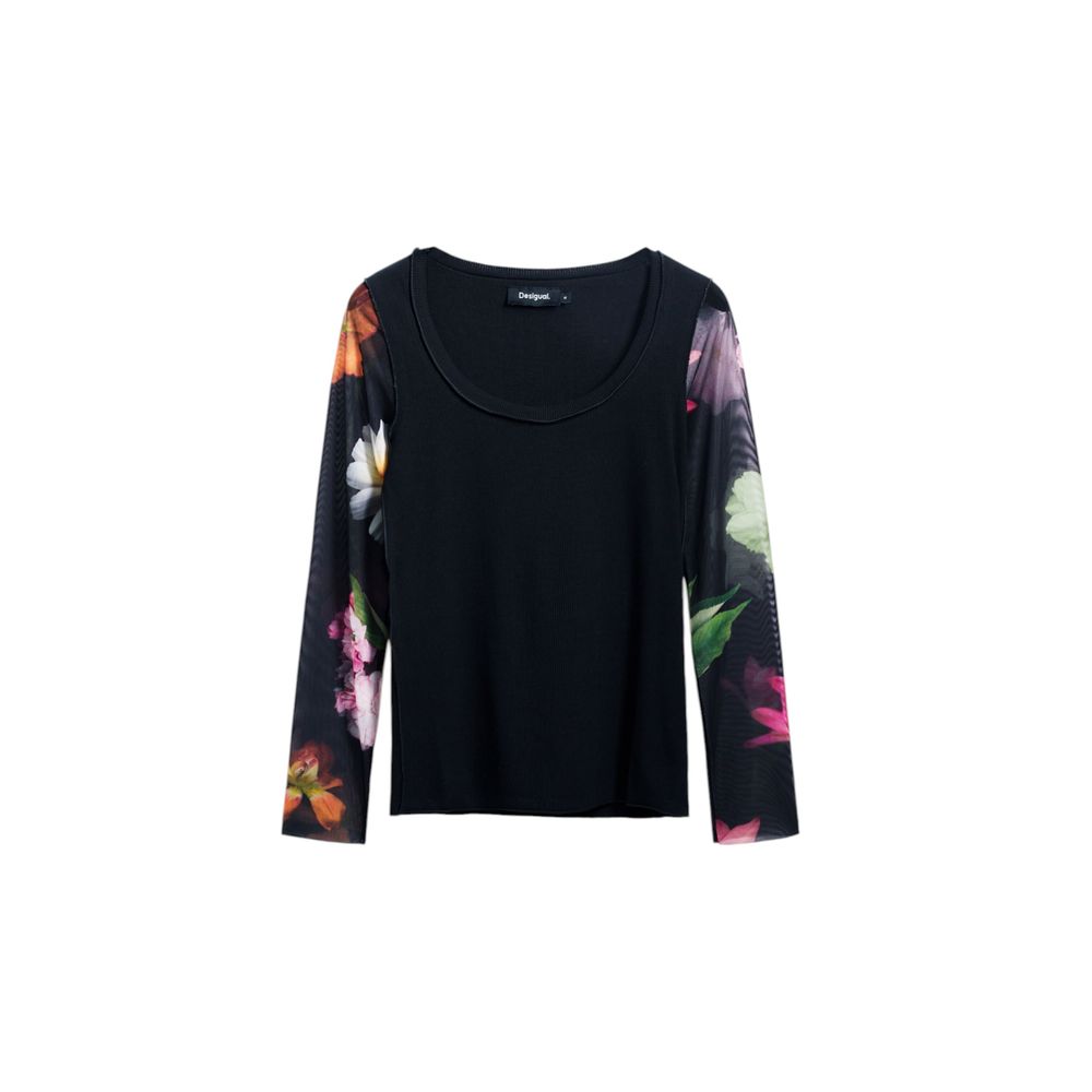 Black Cotton Long Sleeve